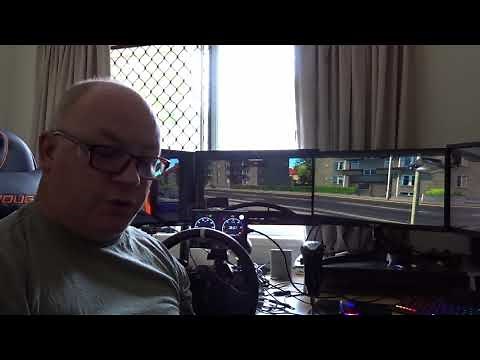 ETS2 4 Monitor Setup