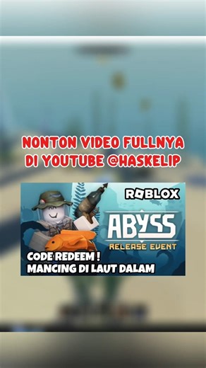 Cara Redeem Code Abyss Roblox #shorts #roblox #haskelip