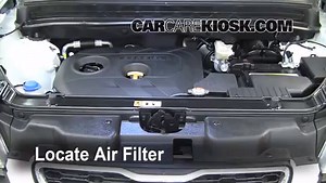 How to Change Engine Air Filter: 2012 Kia Soul ! 2.0L 4 Cyl.