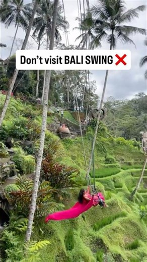 Ultimate Bali Swing Guide 🇮🇩 #ubud #bali #travelshorts