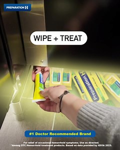 8.7K views · 18 reactions | ready for Better Relief? Wipe + Treat w/ Medicated Wipes & Multi Symptom Cream to enter a new realm of Better Relief #1 dr. recommended  | Preparation H | Facebook