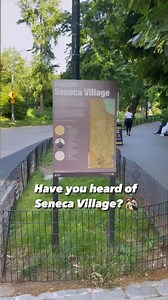 Head to Central Park today to learn about the important history & significance of both Juneteenth & Seneca Village from 10am-2pm 🌳 The family-friendly celebration will be both a “powerful act of somber remembrance & celebratory joy” ❤️ *Info. from centralparknyc.org/articles/seneca-village More info can be found on CentralParkNYC.org: "The City acquired the land through eminent domain, which allowed govt. to take private land for public use with compensation paid to the landowner. There were ro