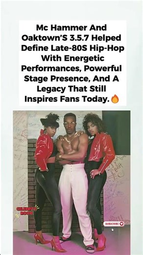 MC Hammer & Oaktown’s 3.5.7 in the 80s #shorts #MCHammer