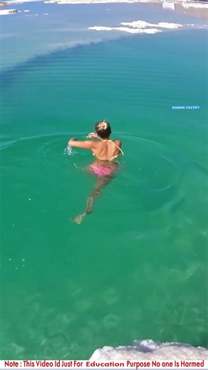 Why You Cannot Sink in The Dead Sea 🌊