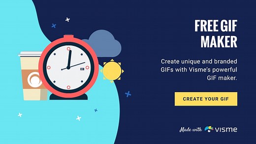 Hacer GIF animados | Crea tus GIFs online y gratis con Visme