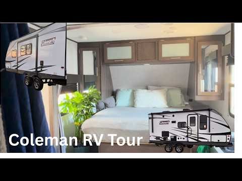 1 Month RV Tour & Review | Coleman Light 1805RB Tour