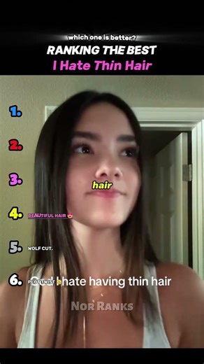 Ranking Best I Hate Thin Hair Trend