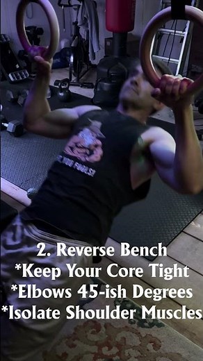 Beginner Rings Exercises #calisthenics #rings #workout #fitness #livestream #martialarts