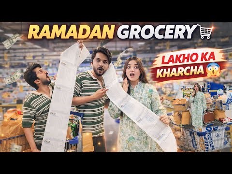 Ramadan Grocery 🥹❤️ | Lakho Ka Kharcha 😱💰| @RabeecaKhan |