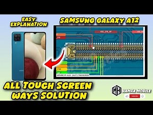 Samsung A12/SM-A125 Touch Not Working problem Solutions.Samsung A12/SM-A125 Touchscreen Ways Jumper✅