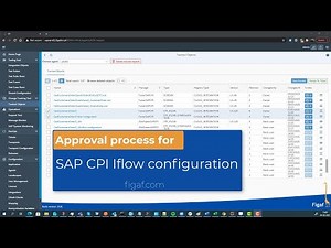 SAP CPI Iflow configuration approval