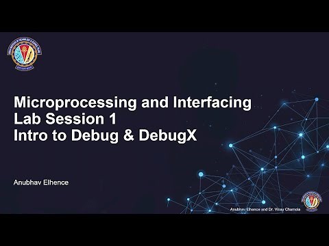 Microprocessor Programming and Interfacing - Lab 1 - Basics of Debugx (2024 Updated)