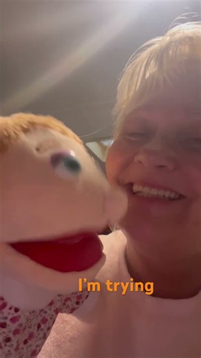 Ventriloquist in training ￼￼