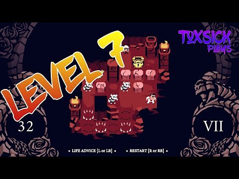 HELLTAKER LEVEL 7 || WALKTHROUGH NO COMMENTARY || Chapter 7 (The Awesome Demon)