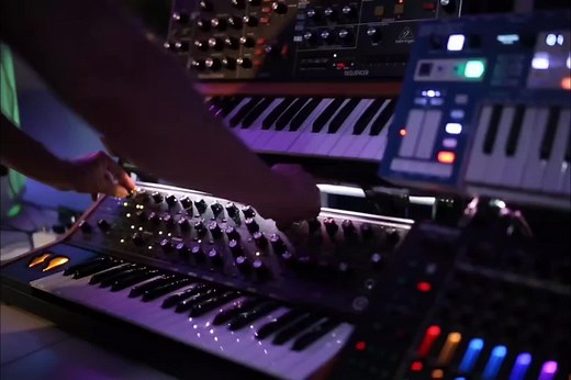 Late-Night Synth Jam: Embracing Work After Hours