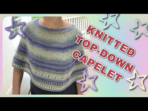 QUICK KNITTED CAPELET