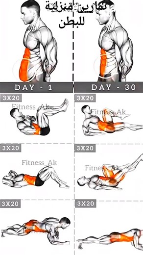 Abs Transformation in 30 Days 💥 Lose Belly Fat Fast (Home Workout)