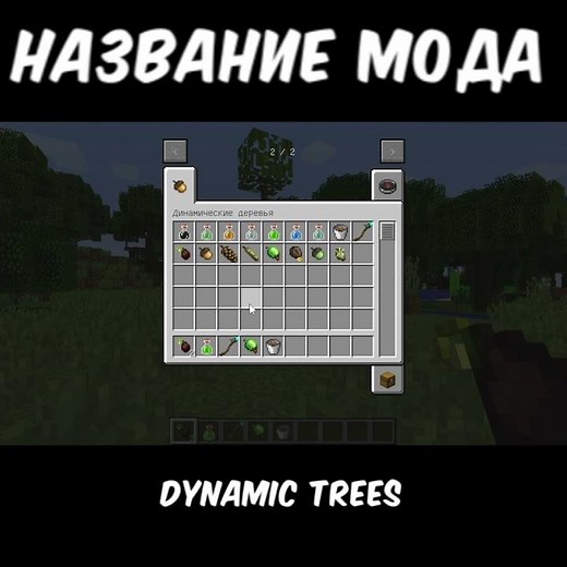 MINECRAFT quick review on the mod - Dynamic Trees