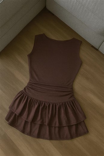 Stylish Brown Dress Outfits for Women
