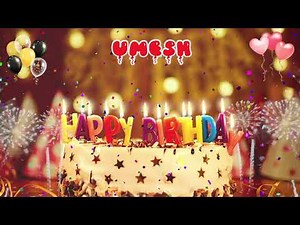 UMESH Birthday Song – Happy Birthday Umesh