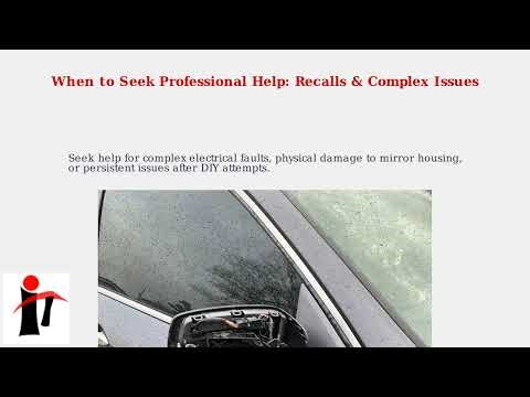 How to Fix Tesla Model Y Rear View Mirror – Loose, Vibrating or Misaligned Mirror Fix