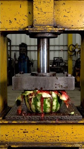 Hydraulic Press vs Watermelon 🍉 | Satisfying Crushing Experiment |