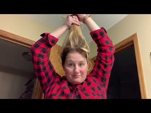 Cindy Lou Who Hair Tutorial