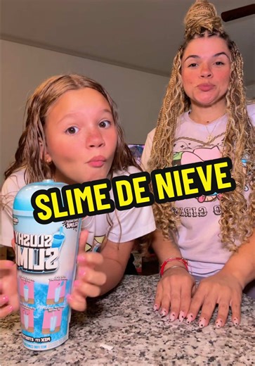 SLIME DE NIEVE ❄️ #slime #blue | slime