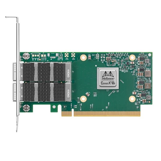NVIDIA Mellanox ConnectX-6 Network Interface Card, 100G Dual-Port SmartNIC - FS.com