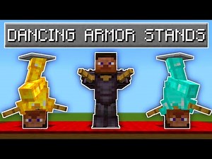 🦅 EASY Dancing Armor Stands Tutorial | Minecraft Bedrock 1.21!