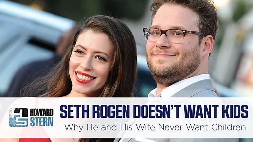 “I don’t know anyone who gets as much happiness out of their kids as we get out of our non-kids.” Seth Rogen talks to Howard about why he and his wife Lauren don’t want to have children. Stream his full interview on SiriusXM 👉 siriusxm.us/SethRogenHSS | The Howard Stern Show