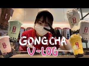 [응또일기] 공차 알바생의 하루 | 공차알바 | 알바 브이로그 | 첫 브이로그
