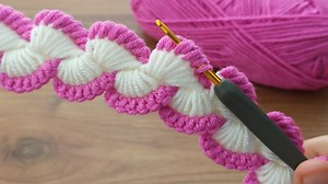 124K views · 7.6K reactions | ⚡Woow...!!!!⚡ Wonderfull Very easy Tunisian crochet chain very stylish hair band making #crochet | Knitting & Crochet World | Facebook