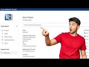 How to search within a periodical (magazine, newspaper, or journal) for your topic
