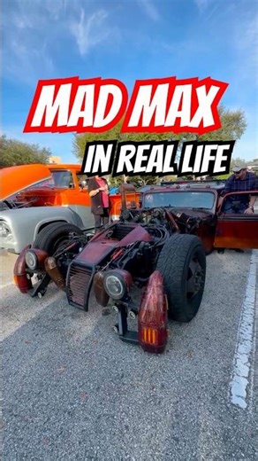 You Won’t Believe This Custom Build 🤯 #ratrod #madmax #carculture #carlover #shorts #custombuild