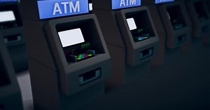 Automated Teller Machine Or Atms Together Hd