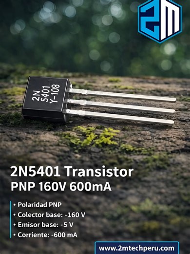 Understanding the 2N5401 PNP Transistor