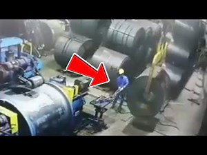 😱ACCIDENT WITH A STEEL COIL