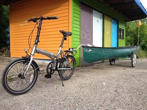 Bicycle Canoe Trailer