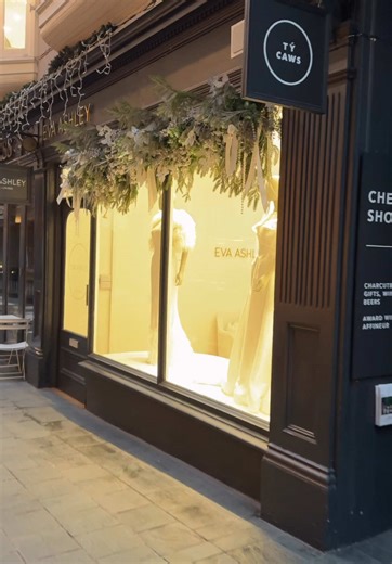 A day in the life of Eva Ashley Bridal Cardiff 🏰 ✨ #evaashleybridallounge #cardiffbridalboutique #ukbride #weddingdresses #yestothedress #engaged #dayinthelifevlog #ditlvlog