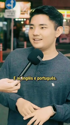 Japonês falando português com sotaque recifense