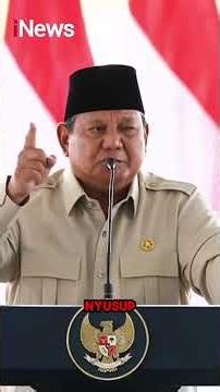Prabowo Ungkap Banyak Maling Menyusup di MBG: Kepala Daerah Harus Periksa! #shorts