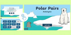 Polar Pairs: Antonyms Game
