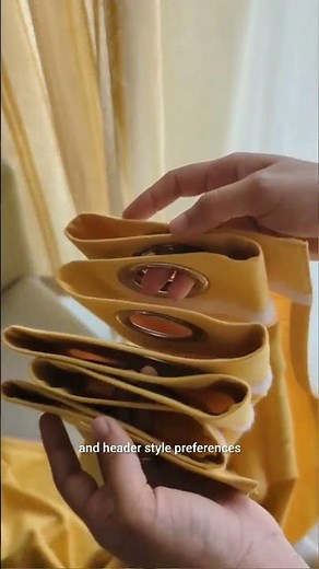 Curtain with Detachable Lining