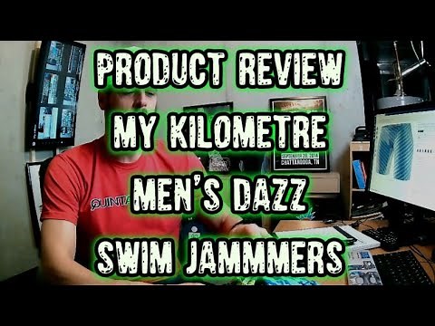 TRIATHLON AND SWIMMING PRODUCT REVIEW // MY KILOMETRE SWIM JAMMER MEN'S DAZZ REVIEW FINAL