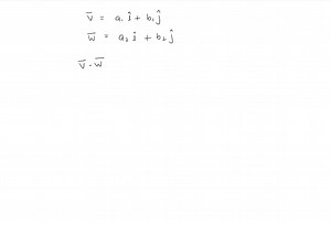 SOLVED:Normalise the vectors (20,10,8,12,56) and (0,15,12,8,0). Calculate the distance between the two normalised vectors using the dot product formula.