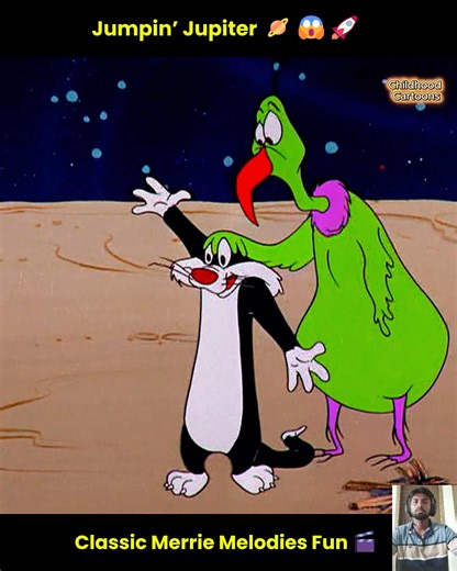 Jumpin’ Jupiter 🪐😱🚀 Porky & Sylvester Get Abducted by Aliens! 👽🐷 Merrie Melodies Classic | Childhood Cartoons
