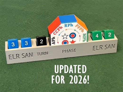 Advanced Squad Leader (ASL) Phase/turn/elr/san Tracker - Etsy