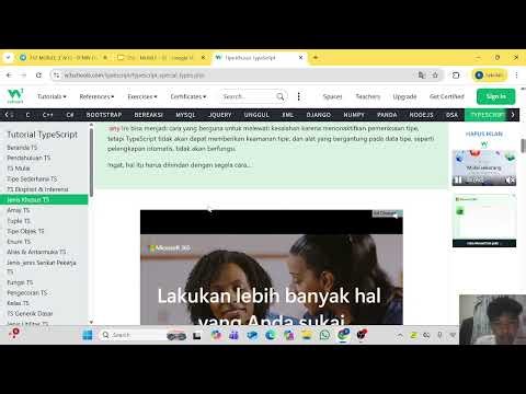 Learn Tpyscript Pemrograman Mobile