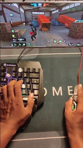 How to play free fire with keyboard mouse in mobile | ⌨️ 🖱📱 full setup without app no activation